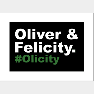 Oliver & Felicity #Olicity Posters and Art